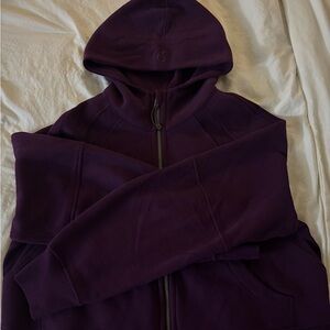 Lululemon Athletica Deep Purple Full Zip Scuba